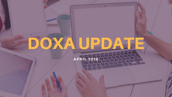 DOXA UPDATE - APRIL 2018